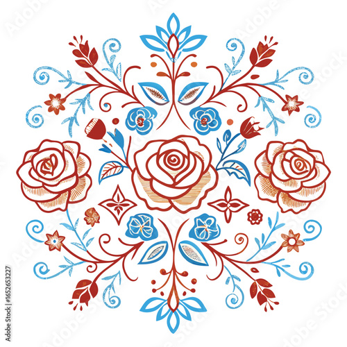 Line art coloring rose flower icon set 