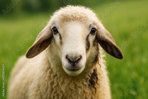 Sheep native to the mountainous region of the Alps