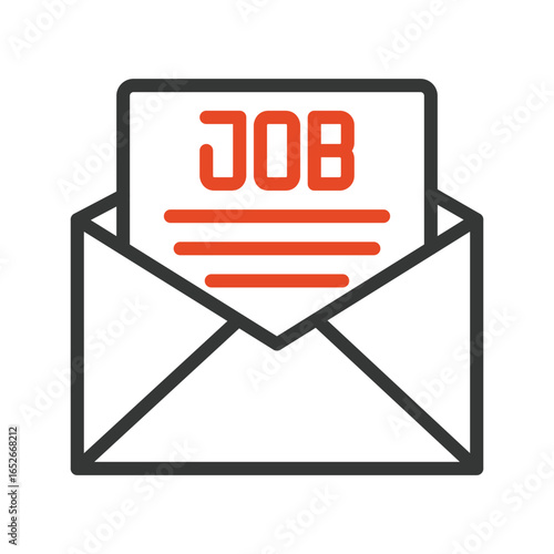 Joining letter  Outline bold Vector Icon which can be easily modified or Edited 
