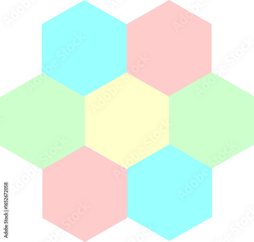 hexagon, hexagonal