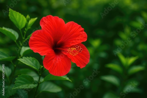 Wallpaper Mural Beautiful bloom from the shoeblack plant family Torontodigital.ca