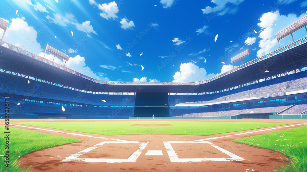 Fototapeta premium 野球場