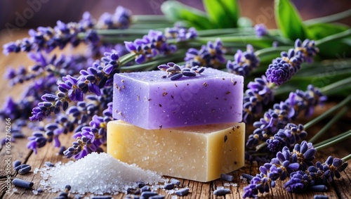Herbal lavender cleanser in...