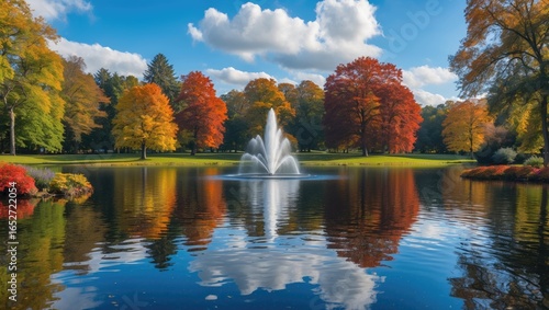 Beautiful scene featuring a...