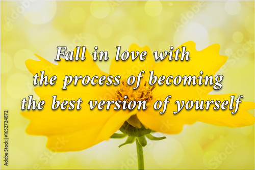 Photography Fall in love with  the process of becoming   the best version of yourself