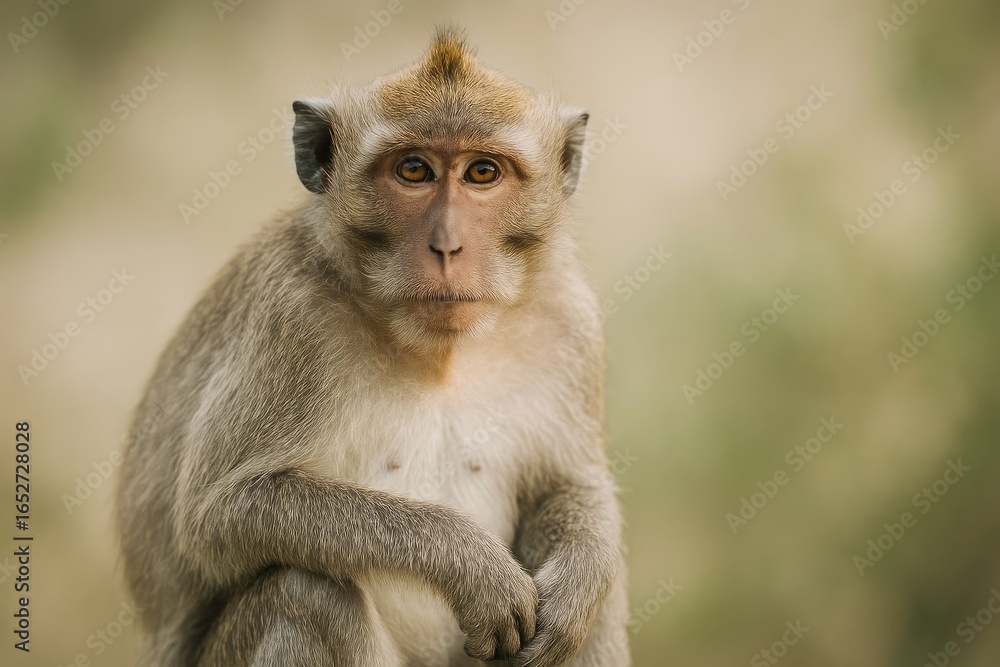 Naklejka premium Understanding different types of macaques