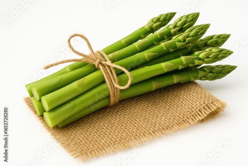 Healthy green asparagus arr...
