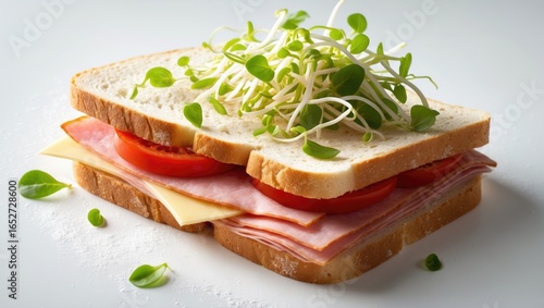 Wholesome ham and cheese sa...