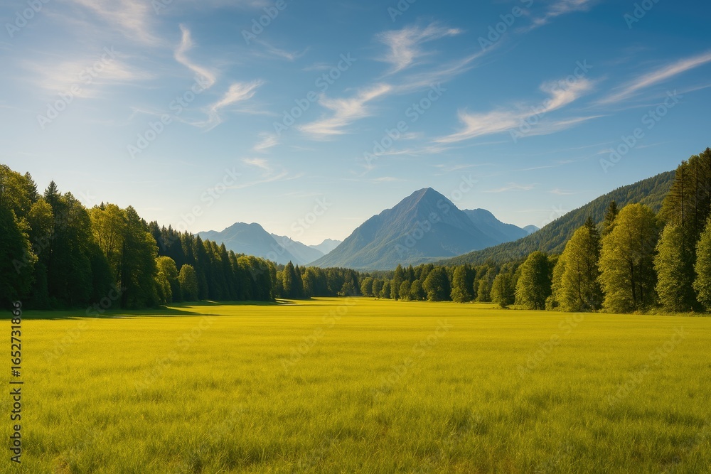 Fototapeta premium Vast Verdant Plains