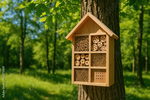 Outdoor insect habitat moun...