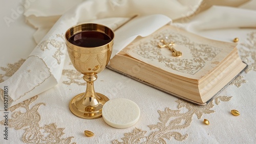 Eucharistic Elements: Bread...