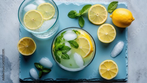 Homemade citrus lemonade mo...