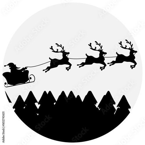 Shilhouette Santa Slight