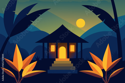 house in the forest