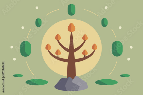 guardian tree standing in the middle of a sacred