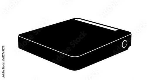 highquality transparent background settop box icon for website design