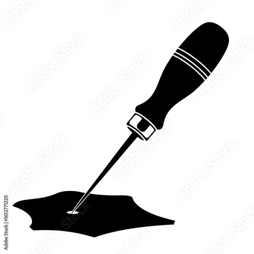 transparent background awl illustration isolated vector for crafts design projects