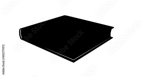 transparent background book silhouette isolated vector for design projects