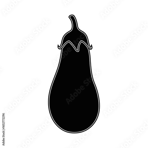 transparent background eggplant illustration isolated vector for design projects