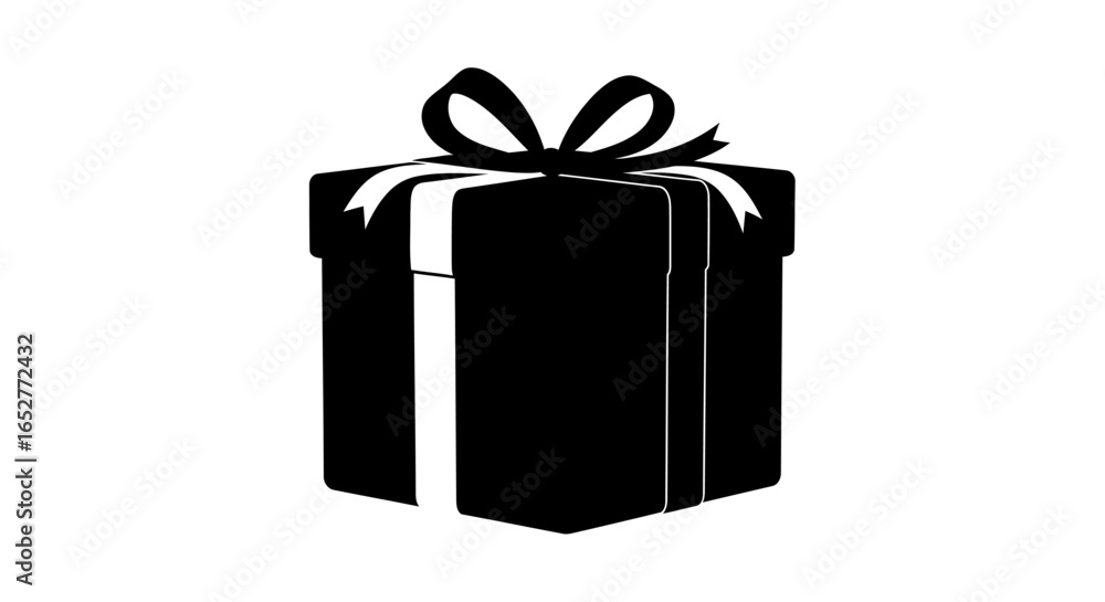 Obraz premium transparent background gift box icon perfect for website design projects