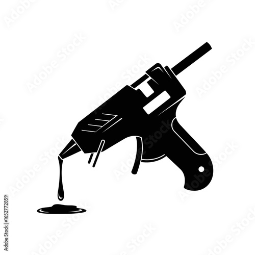 transparent background hot glue gun icon perfect for crafts design projects