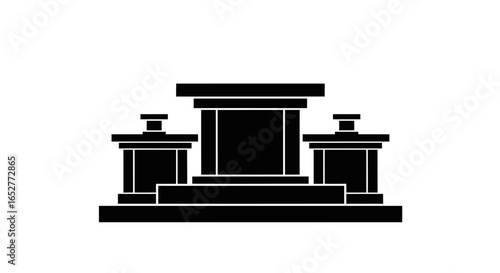 transparent background isolated altar icon perfect for website design