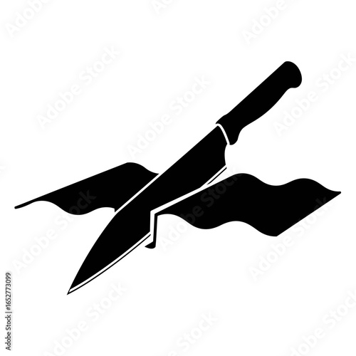 transparent background knife illustration isolated chefs knife for design projects