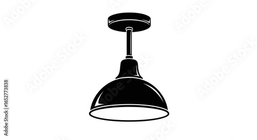 transparent background pendant lamp isolated vector illustration for design projects