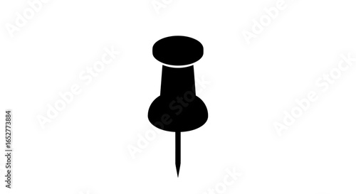 transparent background pushpin icon isolated vector for design projects