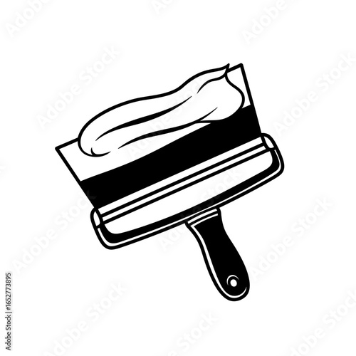 transparent background putty knife illustration perfect for design projects