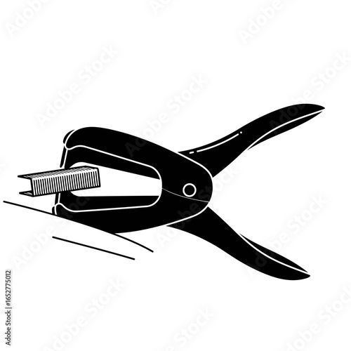 transparent background staple remover clipart isolated vector illustration