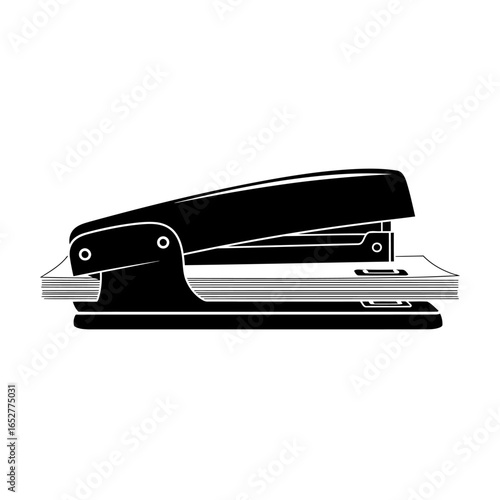 transparent background stapler silhouette isolated vector for design projects