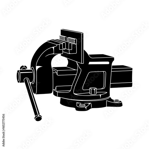 transparent background vise grip isolated vector illustration for design projects