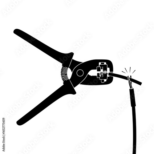 transparent background wire stripper icon isolated vector for design projects