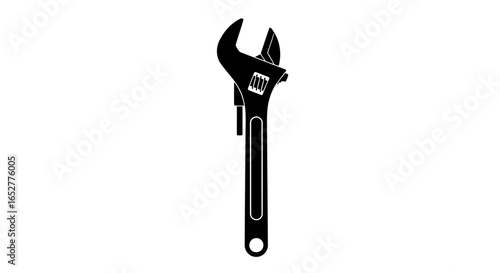 adjustable wrench highresolution vector graphic with transparent background