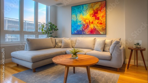 Luxury living room where elegance meets comfort 