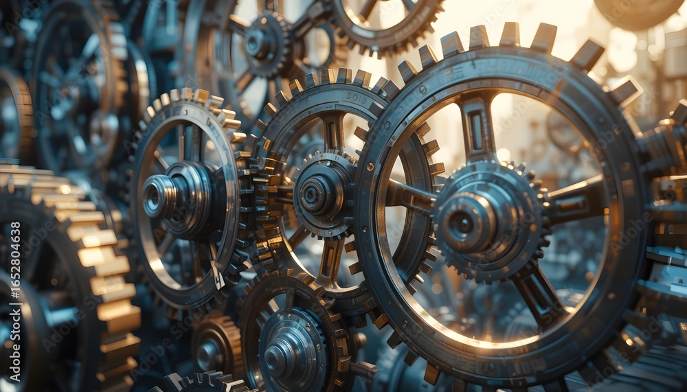 Obraz premium The gears turn