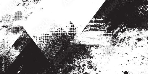 Halftone Texture. Halftone dot pattern background texture overlay grunge distress linear vector. Grunge halftone background with dots Distorted halftone grunge texture. Abstract fading print pattern 