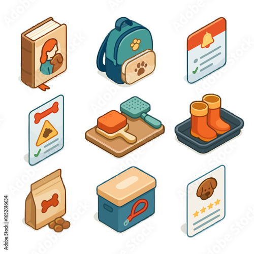 Storage safety vector box rating essentials food parent icon handbook boot kit