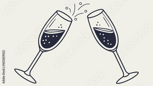 Celebration champagne toast cheers drink alcohol party wine glasses sparkling beverage special occasion event
