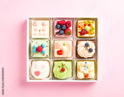 Cute Bento Cakes with Funny Faces, Fruits and Whimsical Frosting