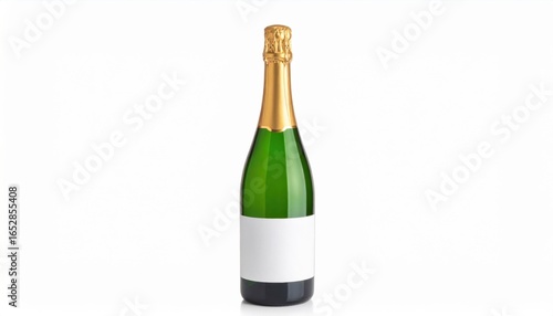 Wallpaper Mural Elegant Champagne Bottle with Shiny Gold Cap Seated on a Luxurious Table Setting for Celebration Mood Torontodigital.ca