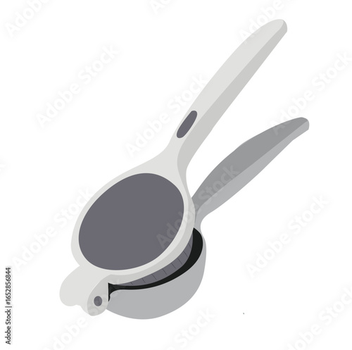 lemon squeezer. fruit squeezer Vector stock illustration. manual hand press,manual orange juicer