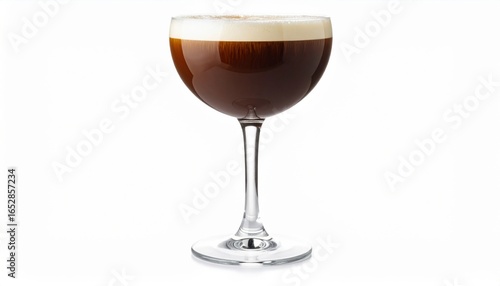 Wallpaper Mural Crystal Clear Glass Filled with Refreshing Liquid on Pristine White Background Evoking Cleanliness and Simplicity Torontodigital.ca