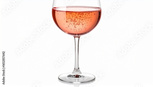 Wallpaper Mural Elegant Glass of Red Wine on Pure White Background Highlighting Rich Color and Refined Sophistication Torontodigital.ca