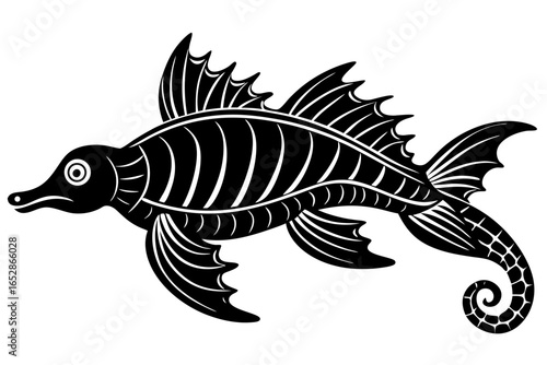 Vector illustration of a platipus 