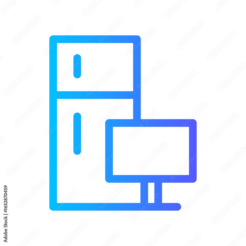 electronics gradient icon electronics gradient icon