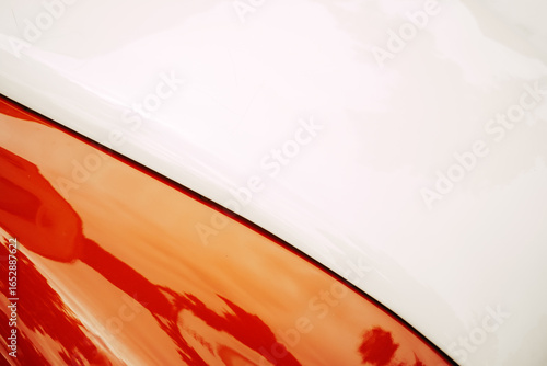 Part of an old car