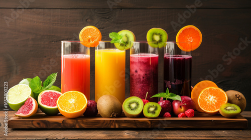fresh fruit juice,fruit and vegetables,fruit juice in a glasses fresh fruit juice