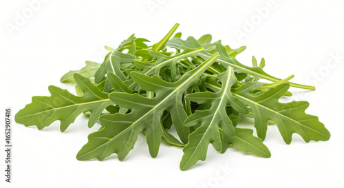 Wallpaper Mural Fresh Arugula Pile on White Background Torontodigital.ca
